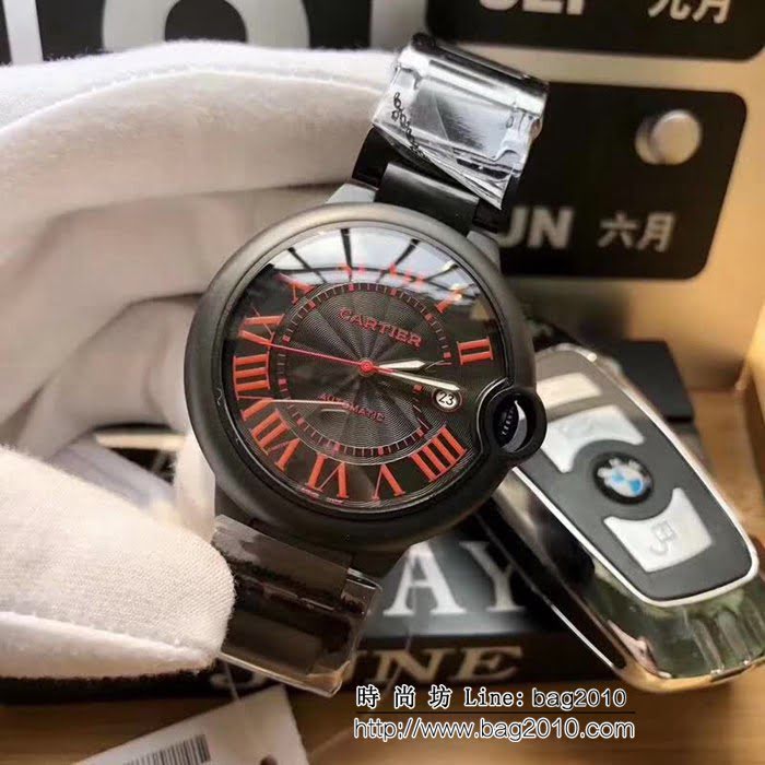 CARTIER卡地亞 藍氣球系列 高度防水男士腕表 WSS0846